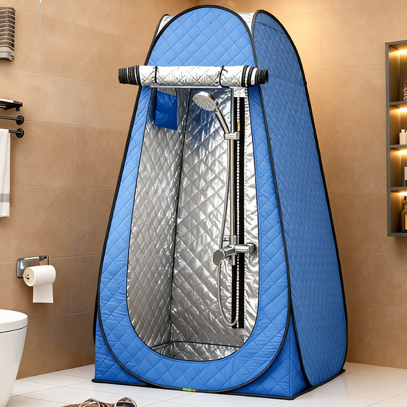 Outdoor Camping Toilet Tent - 겨울 캠핑 샤워용 휴대용 보온 텐트,