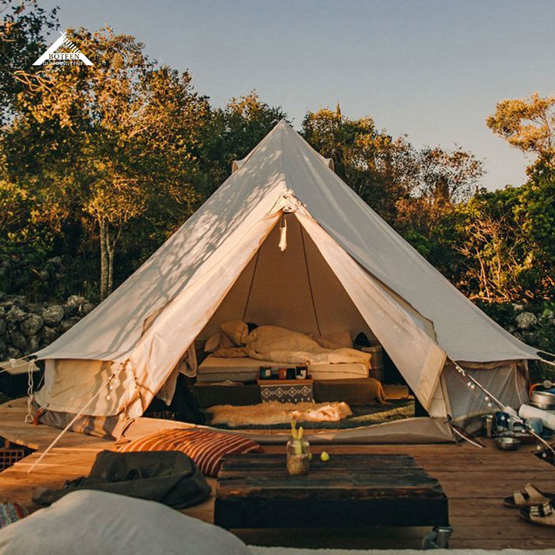 Outdoor Yurt Camping - 야외용 코튼 벨 텐트, 중앙 기둥