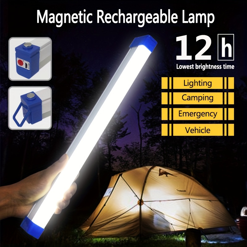 Outdoor Camping Decor - 슈퍼 밝은 LED 손전등 USB 충전식