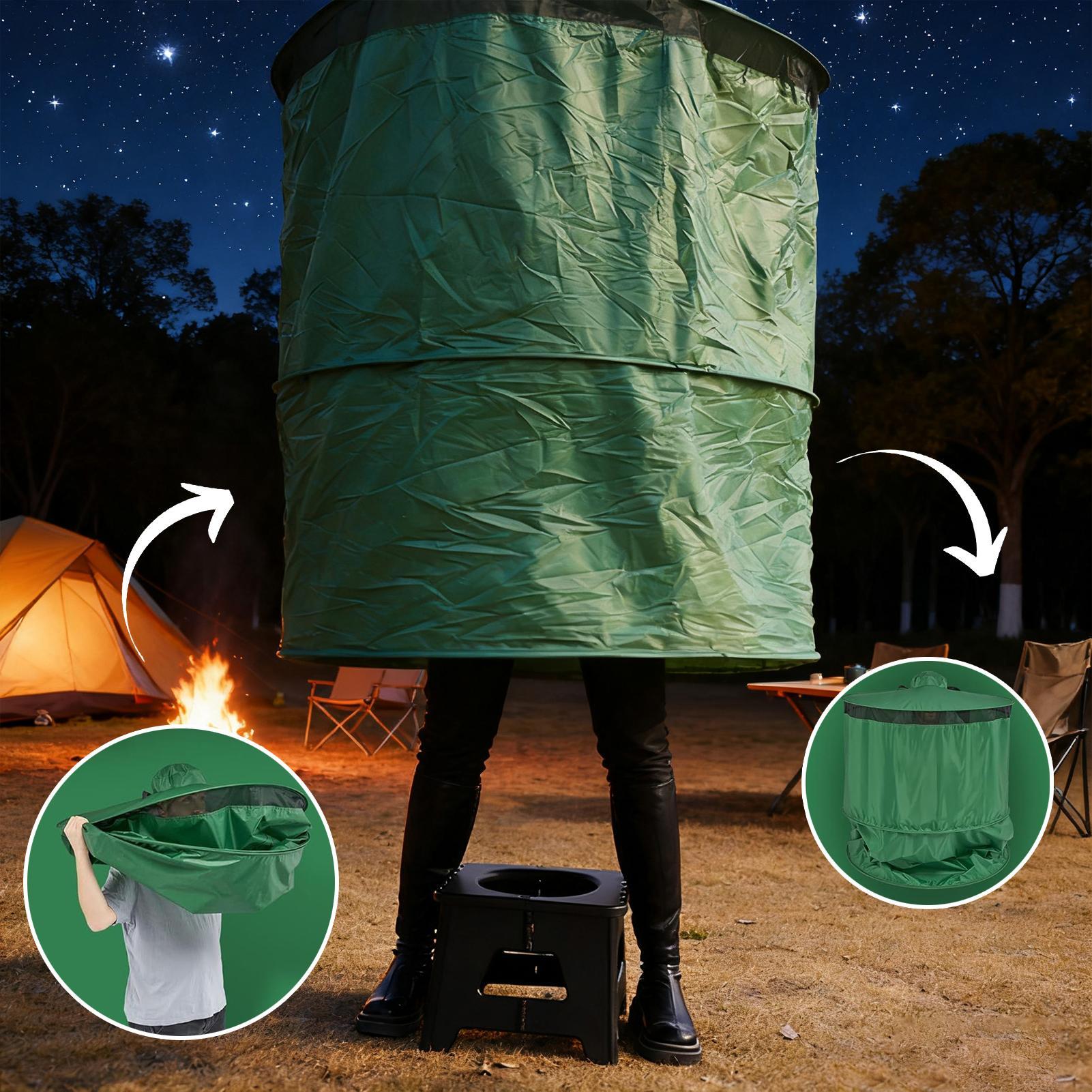 Outdoor Camping Toilet Tent - 캠핑 화장실 텐트 휴대용 소형 접이식