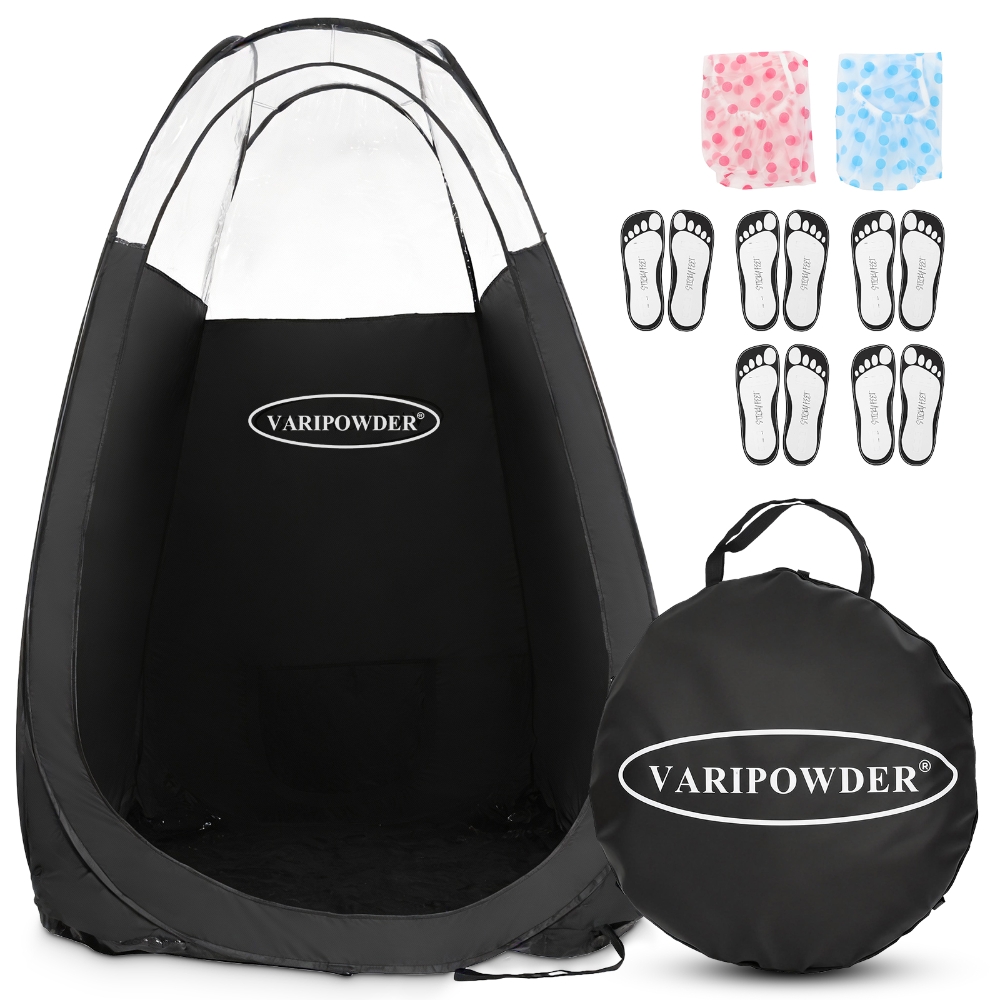 Outdoor Camping Toilet Tent - 블랙 스프레이 태닝 텐트 휴대용 야외