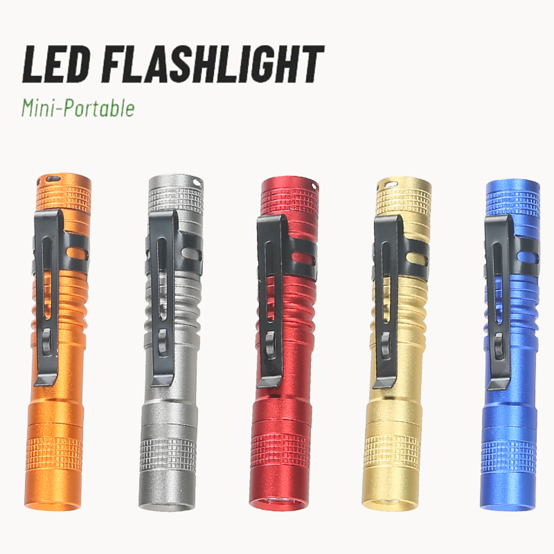 Battery Outdoor Camping - 휴대용 미니 LED 펜 플래시라이트 펜
