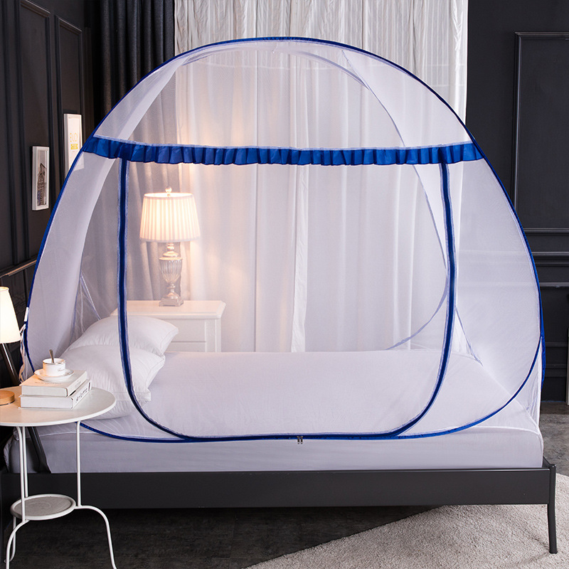 Outdoor Yurt Camping - 간편 설치 팝업 모기장, 이중 도어,