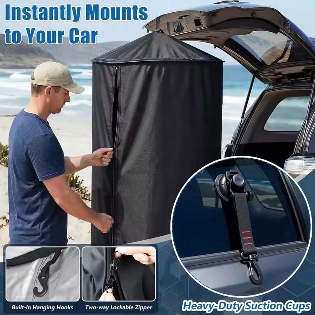 Outdoor Camping Toilet Tent - 휴대용 캠핑 샤워실/탈의실 야외 텐트 비치