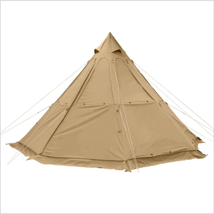 Outdoor Yurt Camping - 인도 스타일 싱글/더블 레이어 유르트 텐트,