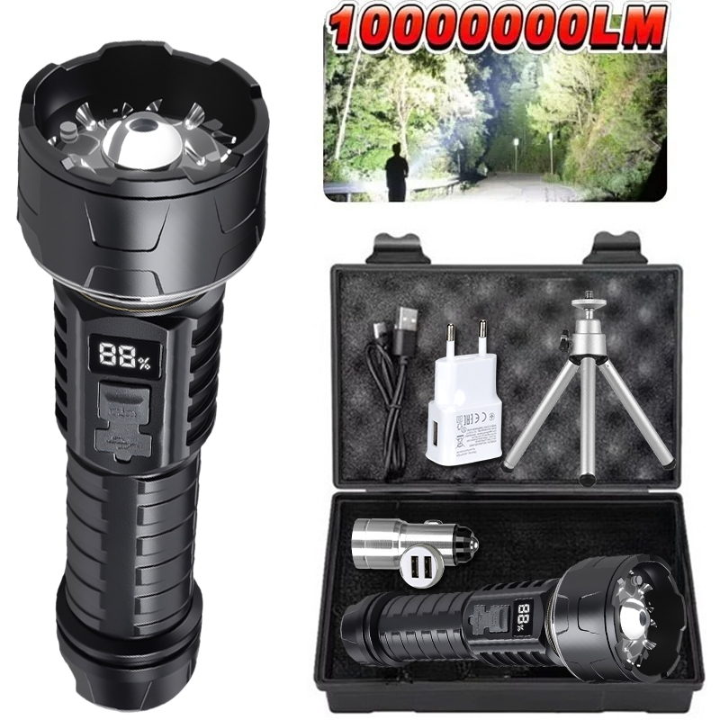 Outdoor Camping Decor - COB LED 손전등 충전식 랜턴 7코어