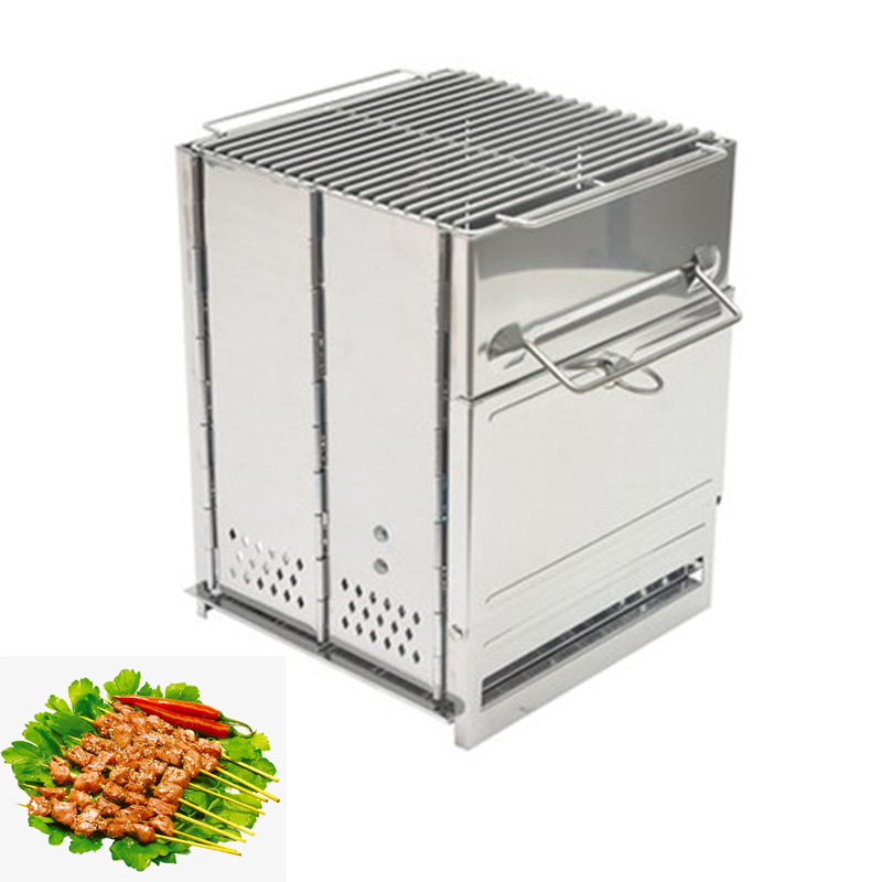 Outdoor Camping Cooking Equipment - 목재 난로 야외 캠핑 장비 분해