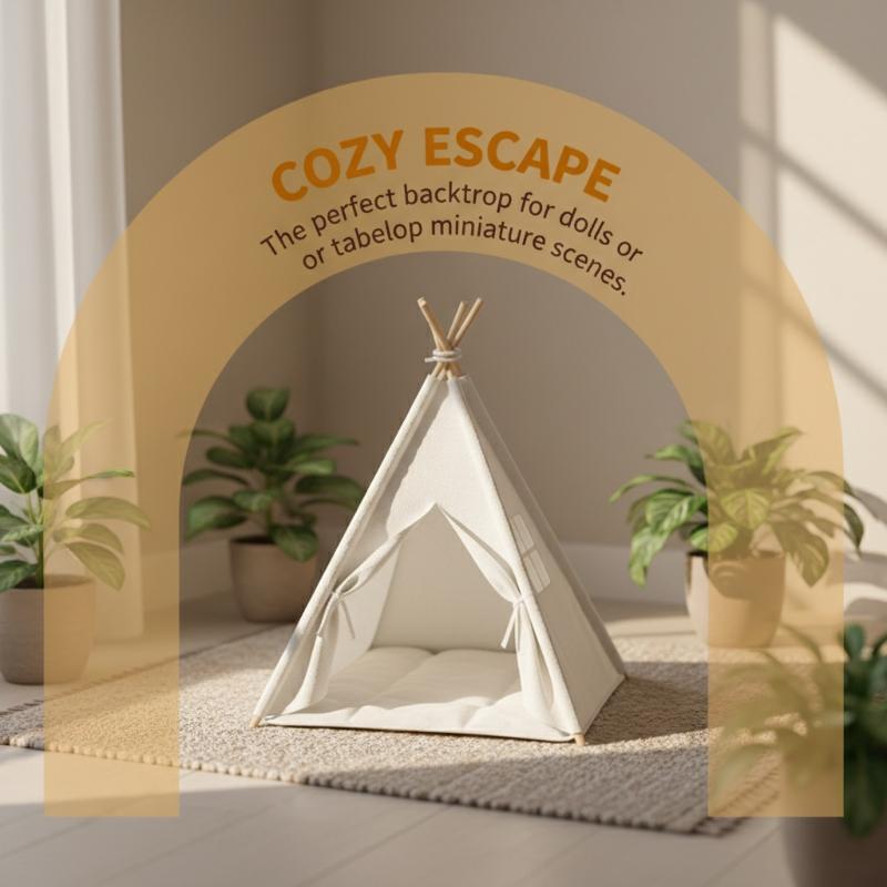 Outdoor Camping Equipment - [JN] 1:12 스케일 캠핑 텐트 모형