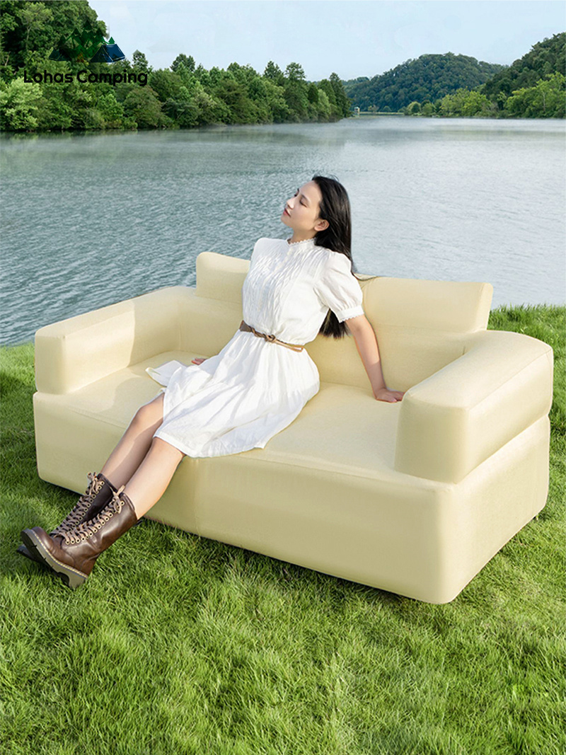 Lohascamping 야외 공기 소파, 공기 소파,  - Outdoor Camping Couch 리뷰 및 가격