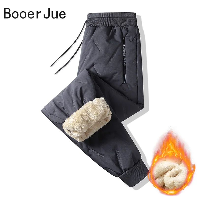 남성용 겨울용 두꺼운 플러시 안감 덧댄 면바지, 방풍  - Outdoor Camping Shop 리뷰 및 가격