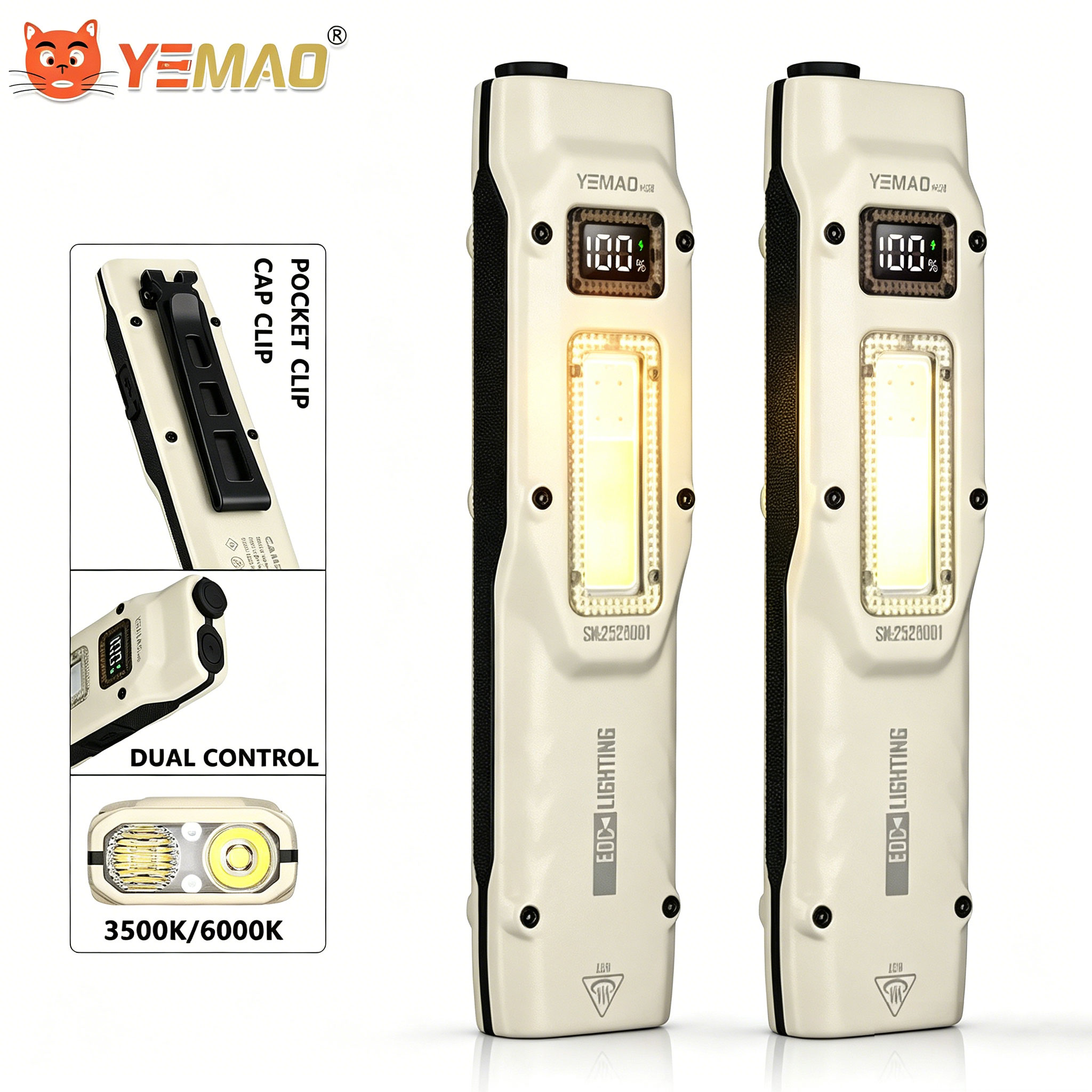 휴대용 880LM YEMAO M28 양방향 클램프 10 - Outdoor Camping Decor 리뷰 및 가격