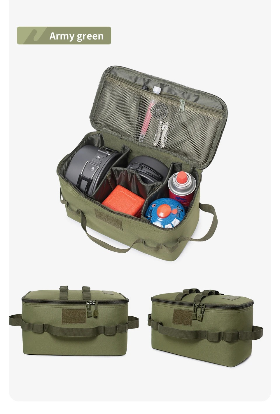 야외 캠핑 가스통 보관 가방 대용량 그라운드 네일 도구 - Outdoor Camping Cooking Equipment 리뷰 및 가격