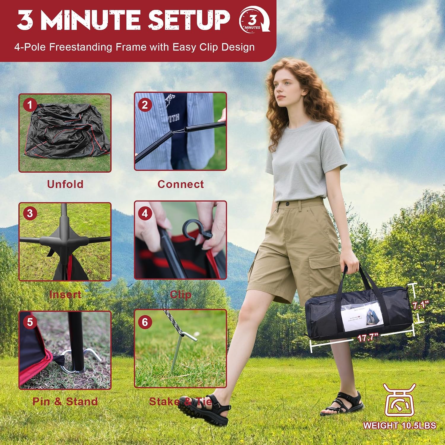 캠핑용 샤워 텐트, 휴대용 야외용 개인 공간 텐트로 샤 - Outdoor Camping Toilet Tent 리뷰 및 가격