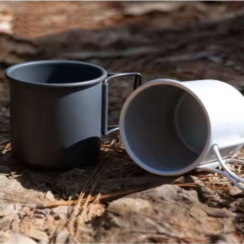 새로운 300ml 접이식 알루미늄 합금 컵 다용도 캠핑 - Outdoor Camping Cooking Equipment 리뷰 및 가격
