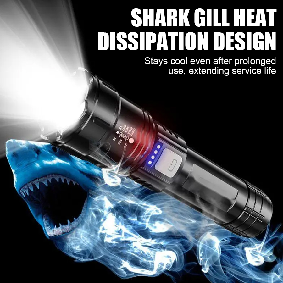고출력 P50 LED 손전등 USB 충전식 줌 핸드헬드 - Outdoor Camping Decor 리뷰 및 가격