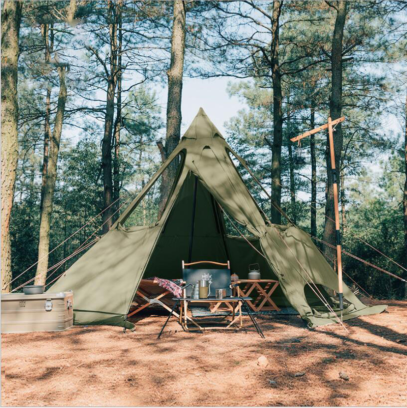 인도 스타일 싱글/더블 레이어 유르트 텐트, 폭풍 방지 - Outdoor Yurt Camping 리뷰 및 가격