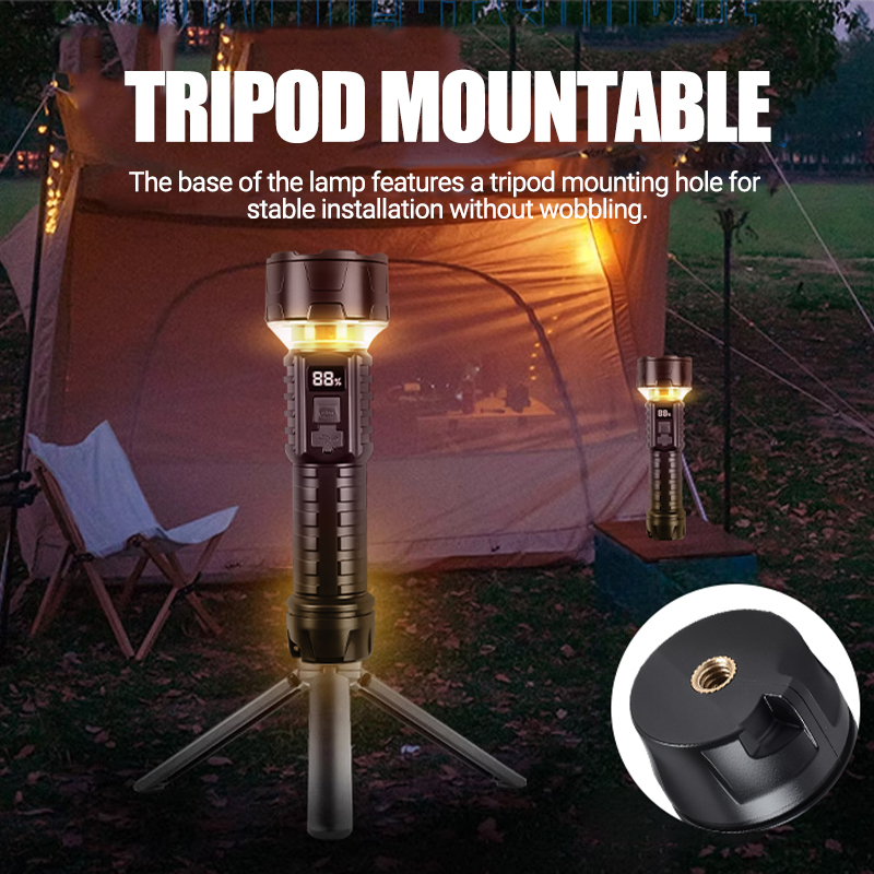 COB LED 손전등 충전식 랜턴 7코어 캠핑 토치 레 - Outdoor Camping Decor 리뷰 및 가격