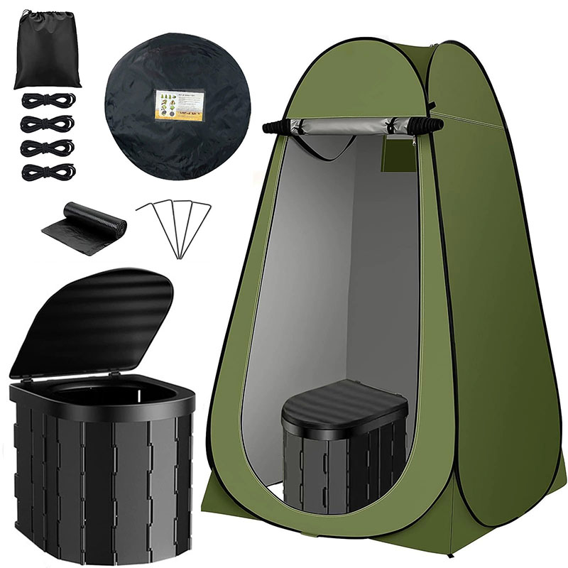 ‌ 캠핑 RV 및 야외 여행을 위한 휴대용 팝업 화장실 - Outdoor Camping Toilet Tent 리뷰 및 가격