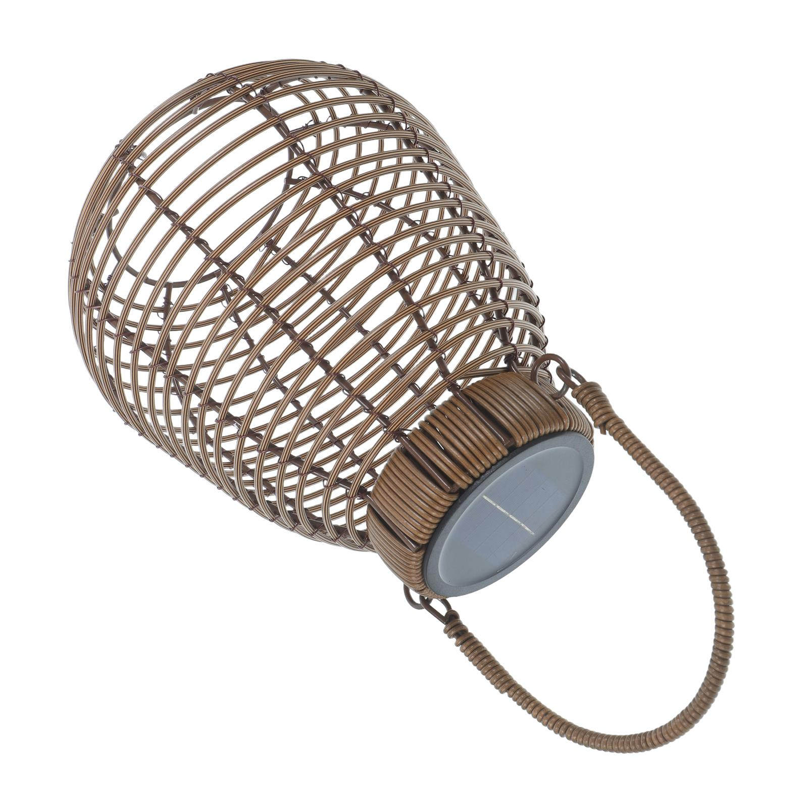 태양광으로 작동하는 라탄 랜턴, 야외 정원용 플로어 램 - Outdoor Camping Decor 리뷰 및 가격