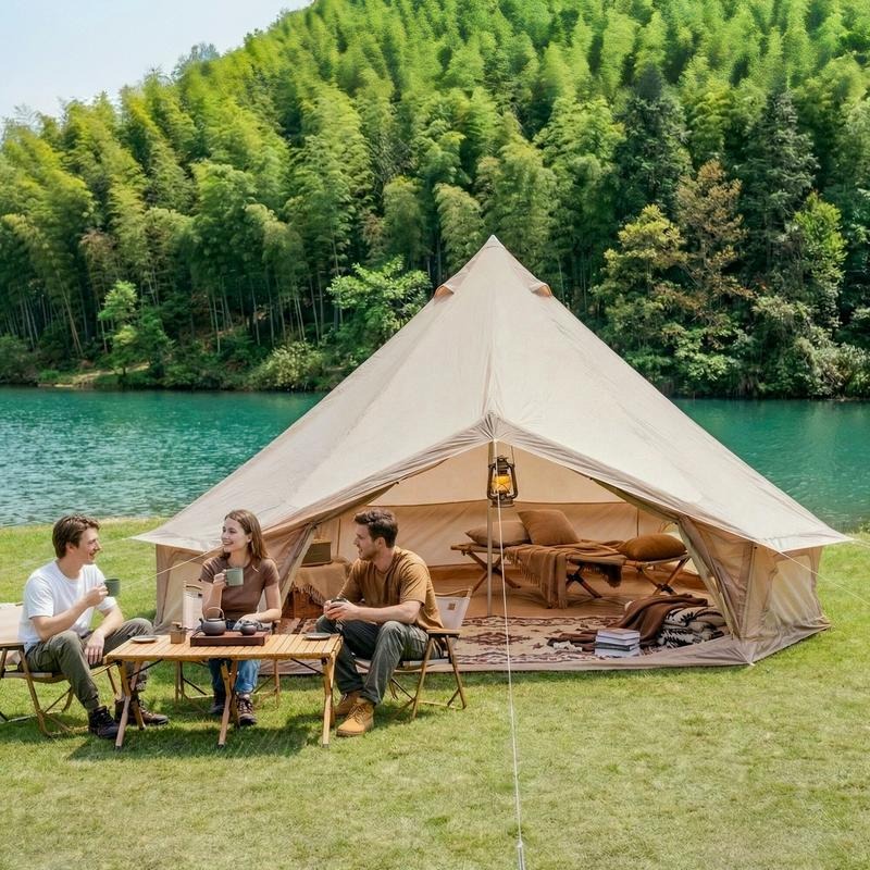 4계절 벨 텐트 16.4피트, 베이지 방수 글램핑 유르 - Outdoor Yurt Camping 리뷰 및 가격