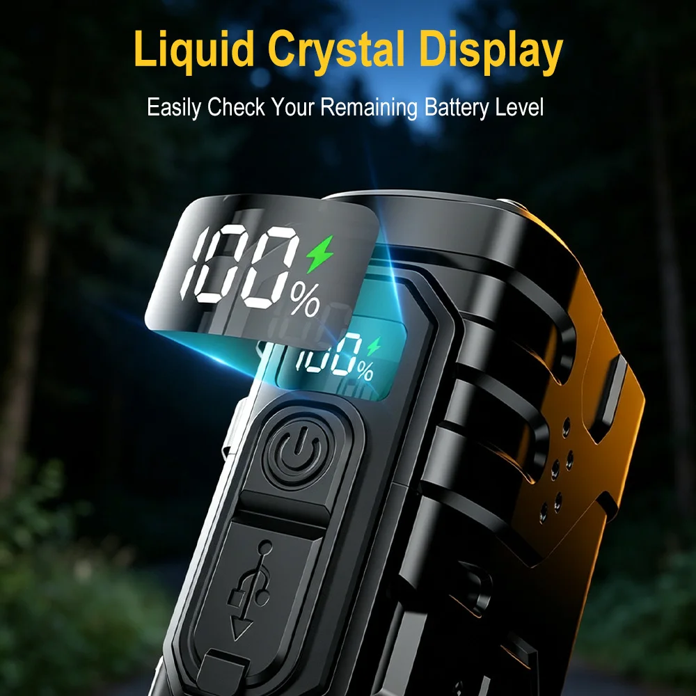 BORUIiT 핸드 크랭크 EDC LED 손전등 타입- - Outdoor Camping Decor 리뷰 및 가격
