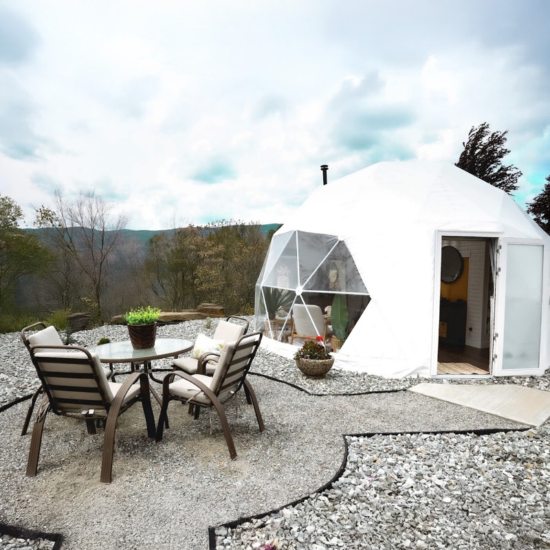야외용 지오데식 돔 텐트, 방수 기능이 있는 글램핑 돔 - Outdoor Camping Rental 리뷰 및 가격