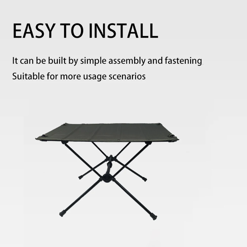 캠핑 옥스포드 패브릭 테이블 접이식 책상 경량 접이식  - Outdoor Camping Equipment 리뷰 및 가격