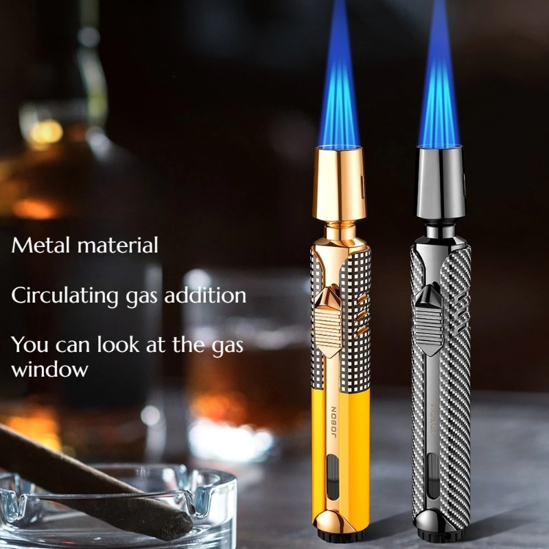 조본 메탈 3 플레임 방풍 제트 블루 플레임 부탄 가스 - Outdoor Windproof Lighter 리뷰 및 가격