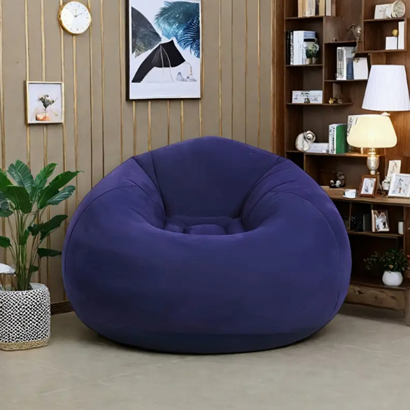 휴대용 에어 빈백 의자 9가지 색상 에어 소파 거실 야 - Outdoor Camping Couch 리뷰 및 가격
