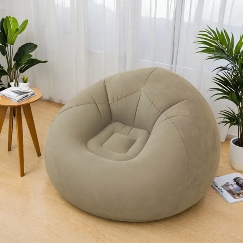 휴대용 에어 빈백 의자 9가지 색상 에어 소파 거실 야 - Outdoor Camping Couch 리뷰 및 가격