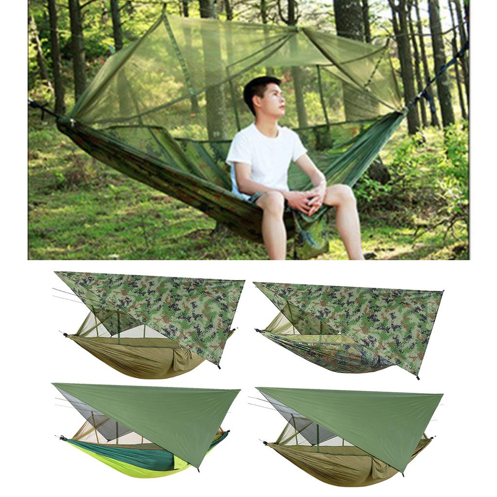 모기장과 방수 천막이 있는 야외 하이킹 해먹, 캠핑,  - Outdoor Camping Hammock 리뷰 및 가격