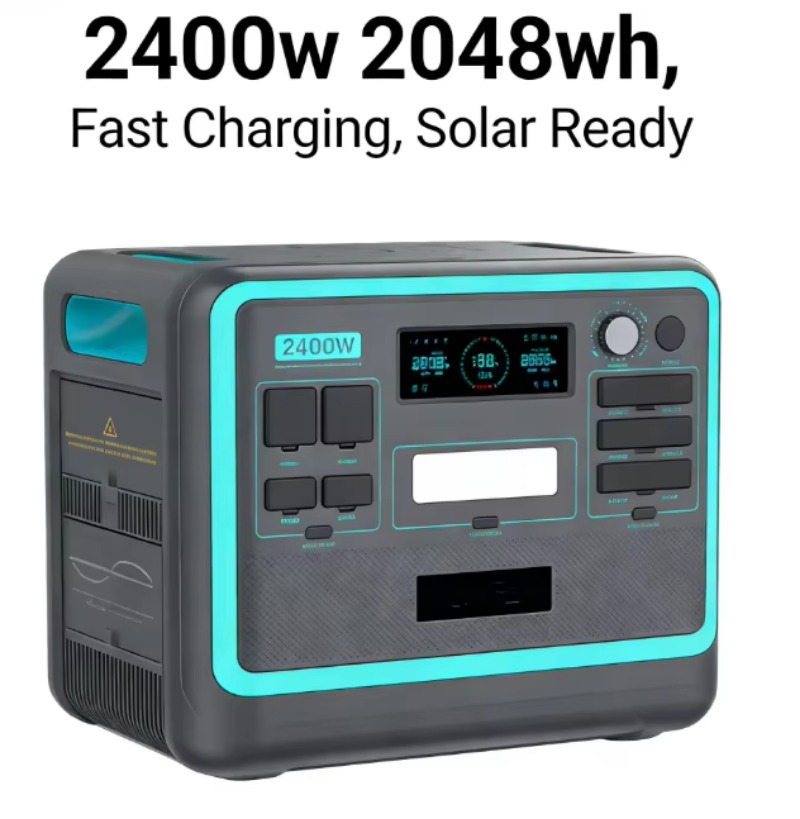 2400W 2048Wh 휴대용 스테이션 LiFePO4  - Battery Outdoor Camping 리뷰 및 가격