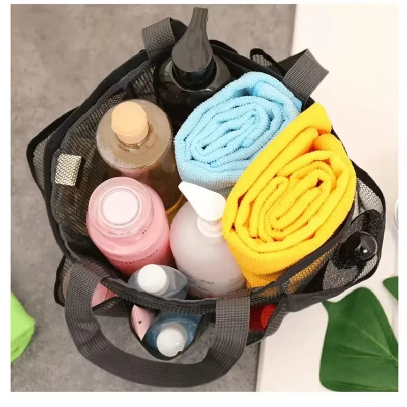 휴대용 메쉬 샤워 캐디 토트 비치백 여행용 수납 가방  - Outdoor Camping Shower 리뷰 및 가격