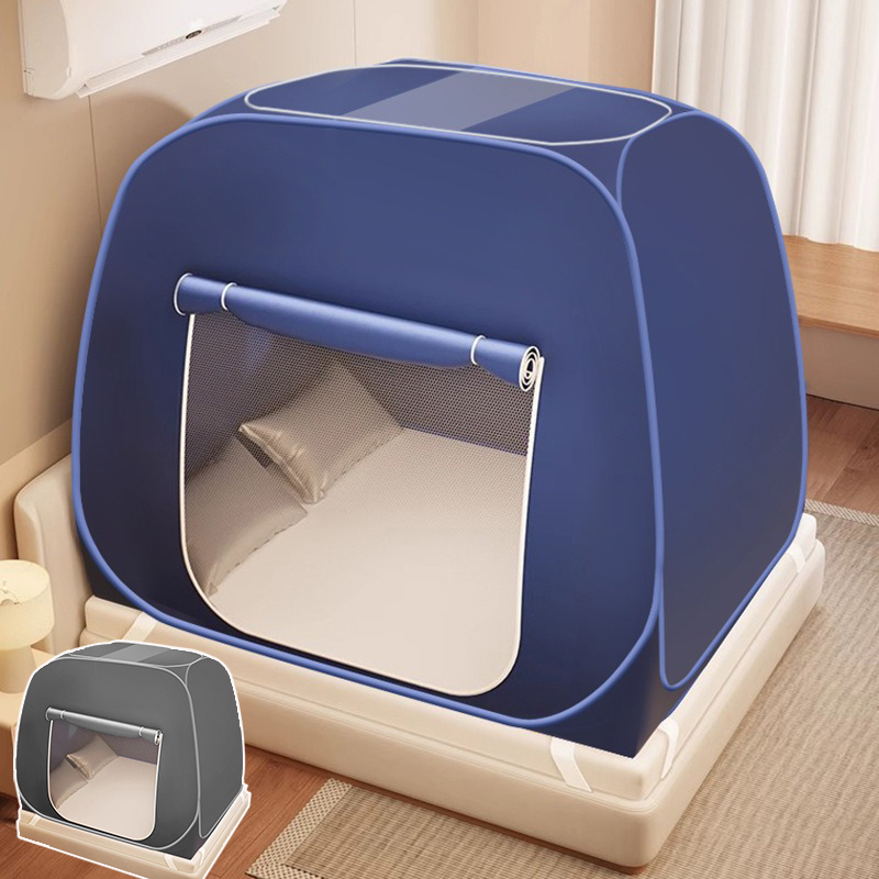 2026년형 그레이/블루 싱글 도어 모기장, 더블 침대 - Outdoor Yurt Camping 리뷰 및 가격