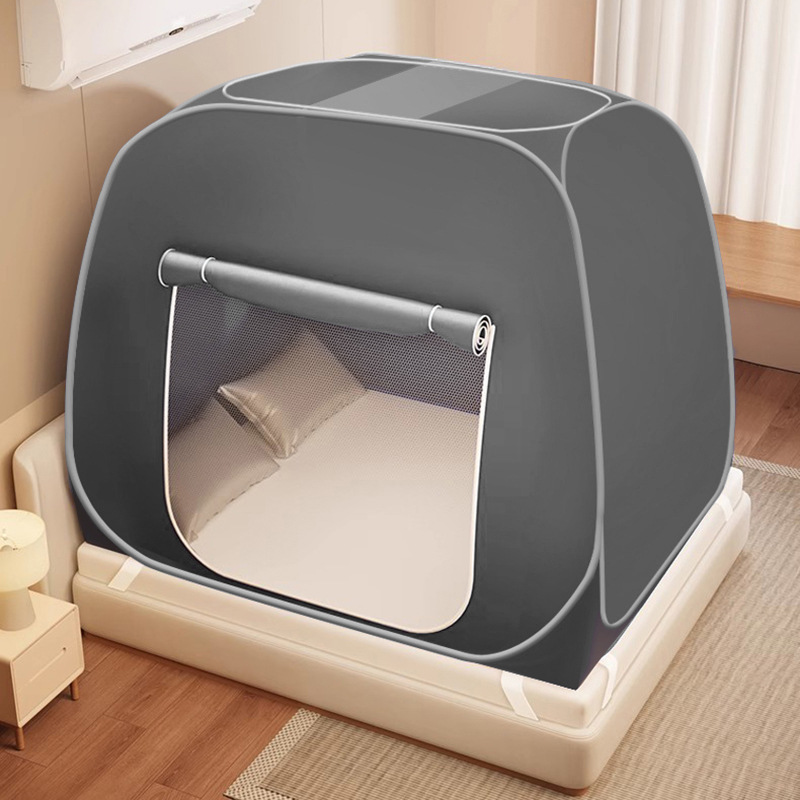 2026년형 그레이/블루 싱글 도어 모기장, 더블 침대 - Outdoor Yurt Camping 리뷰 및 가격