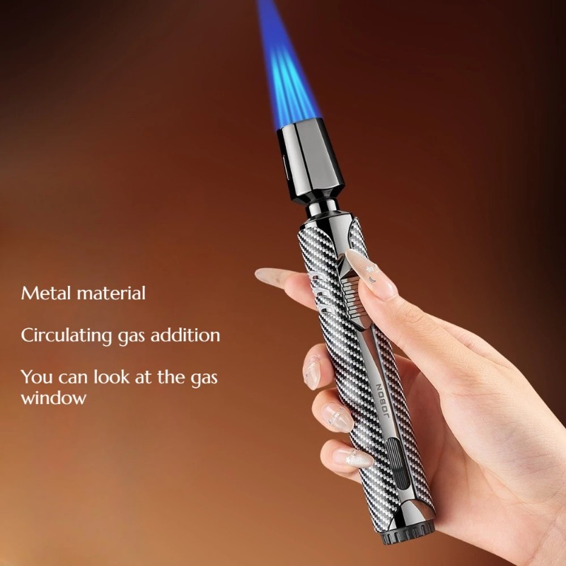 조본 뉴 메탈 3 플레임 방풍 제트 블루 플레임 부탄  - Outdoor Windproof Lighter 리뷰 및 가격