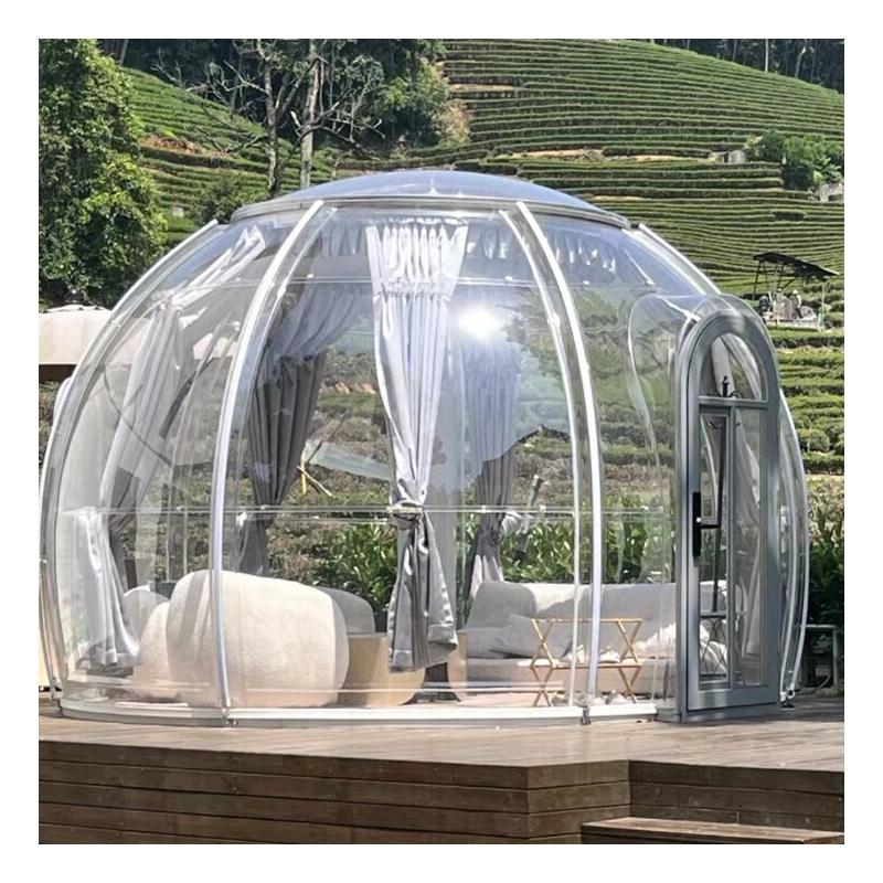 파우더 코팅된 금속 스타룸 가제보 맞춤형 고급 투명 텐 - Outdoor Camping Venues 리뷰 및 가격