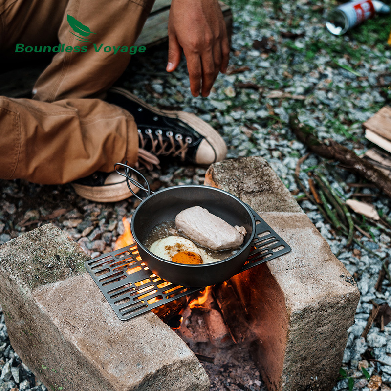 무한 항해 야외 캠핑 티타늄 숯불 바베큐 그릴 플레이트 - Outdoor Camping Cooking Equipment 리뷰 및 가격