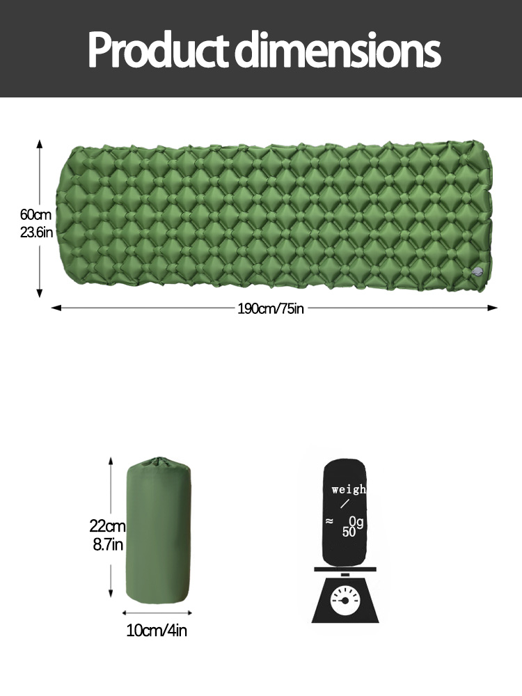 캠핑용 에어매트 텐트 접이식 캠프 침대 수면 패드 피크 - Outdoor Camping Couch 리뷰 및 가격